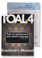 Test of Adolescent and Adult Language (TOAL-4) - COMPLETE KIT - NEW!