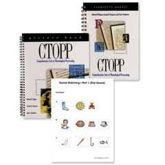 Comprehensive Test of Phonological Processing (CTOPP-2)- COMPLETE KIT
