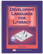 Developing Language for Literacy