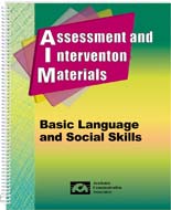 Assessment and Intervention Materials -Basic Language and Social Skills (AIM)- BOOK and CD