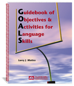 Guidebook of Objectives and Activities for Language Skills (GOALS)