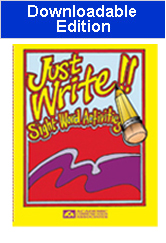 JUST WRITE Sight Word Activities (Downloadable Edition)