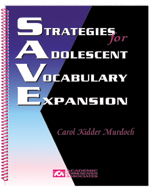 Strategies for Adolescent Vocabulary Expansion (SAVE)