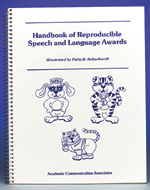 Handbook of Reproducible Speech and Language Awards - Special!