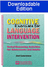 Cognitive Exercises for Language Intervention (Downloadable Edition)