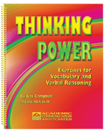 Thinking Power: Exercises for Vocabulary and Verbal Reasoning