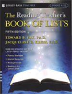 Reading Teacher's Book of Lists